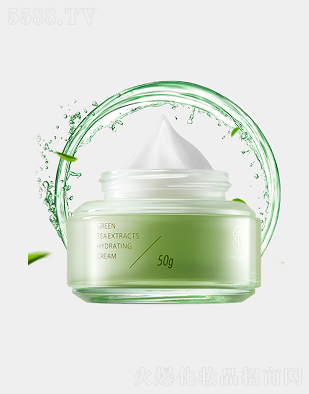 蜜思膚綠茶精萃霜50g