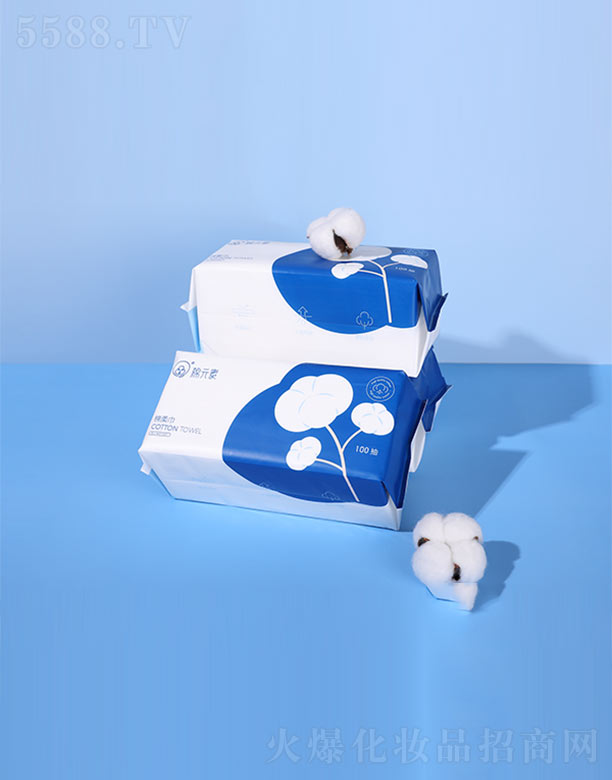 棉元素雙面珍珠紋抽取式(100抽)