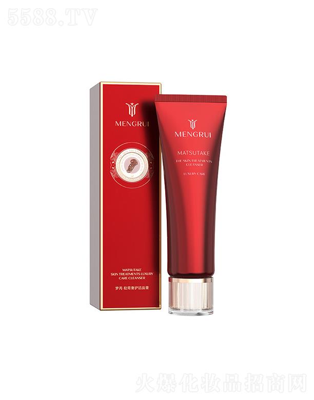 夢芮松茸氨基酸洗面奶 深層清潔控油潔面乳