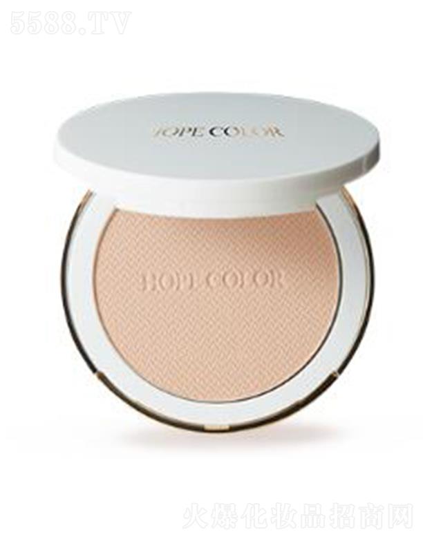 HOPE COLOR輕柔絲絨控油粉餅C00象牙白