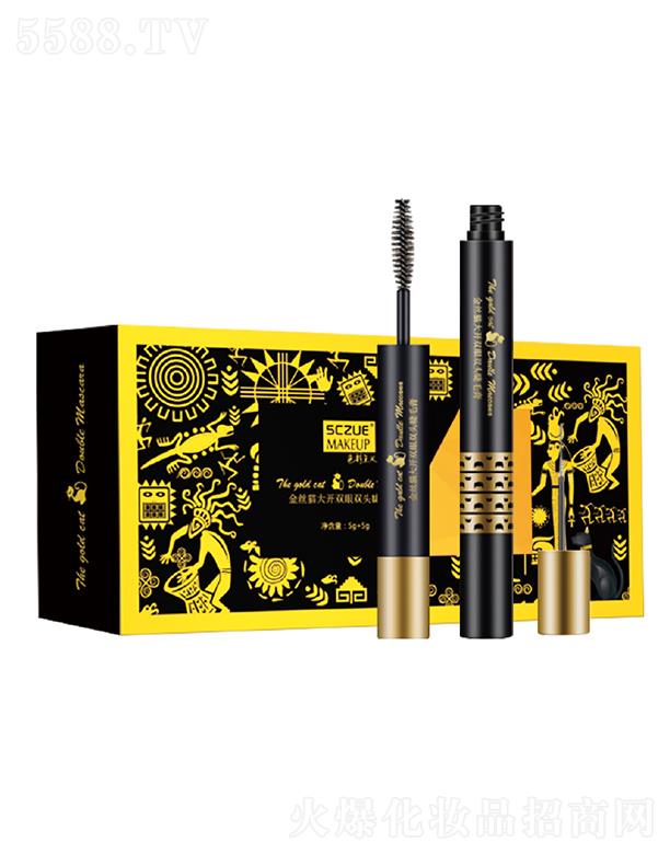 色彩主義金絲貓大開雙眼雙頭睫毛膏