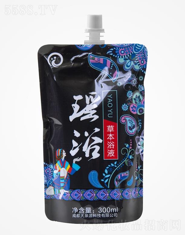 沁膚嘉瑤浴草本浴液